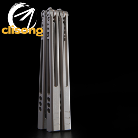 Armed Shark Gale V4 Balisong Titanium Handle - Image 12