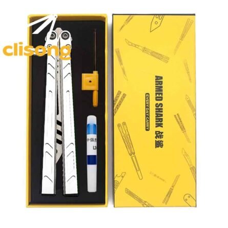 Armed Shark Aluminum Channel Barebones Balisong - Image 3