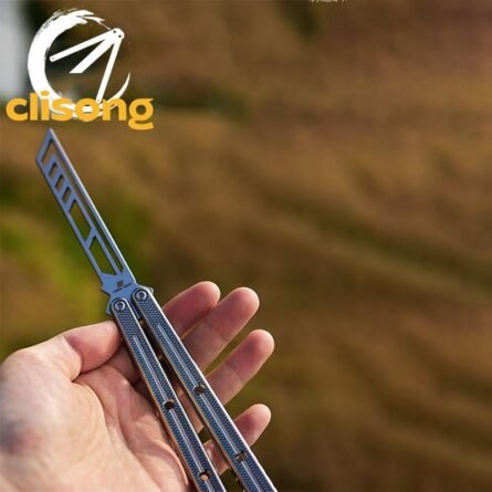 Armed Shark Titanium Krake Raken (Kraken) V3 Balisong - Image 8