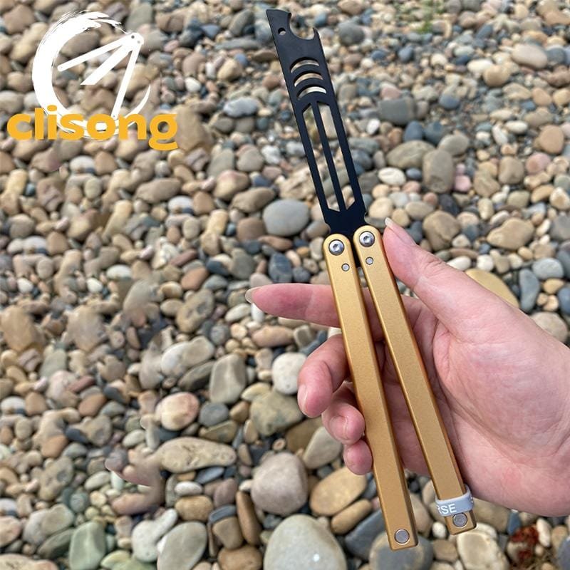 Classic Yuppie Mako Bottle Opener Balisong - Image 3