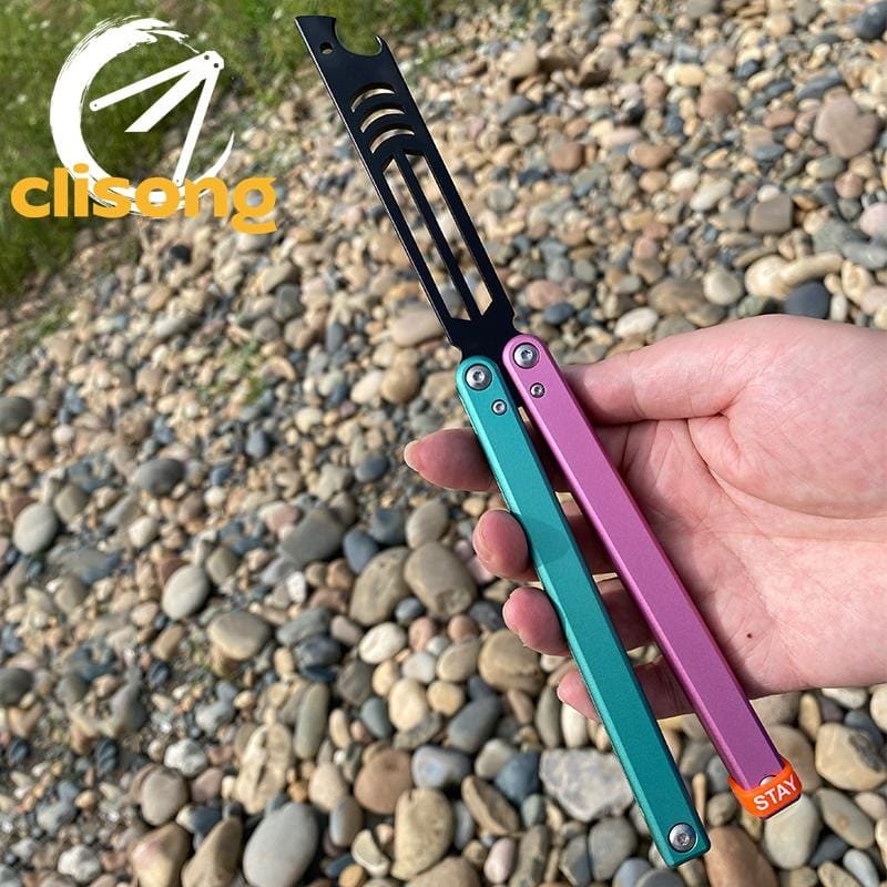 Classic Yuppie Mako Bottle Opener Balisong - Image 17