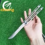 NEW Baliplus Titanium Tsunami V4 Balisong - Image 3