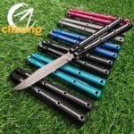 New Baliplus Krake Raken (Kraken) V3 Grooved Edition Balisong - Image 11
