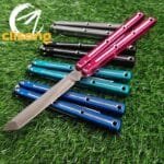 New Baliplus Krake Raken (Kraken) V3 Grooved Edition Balisong - Image 5