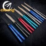 New Baliplus Krake Raken (Kraken) V3 Grooved Edition Balisong - Image 16