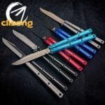 New Baliplus Krake Raken (Kraken) V3 Grooved Edition Balisong - Image 19