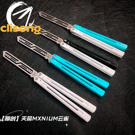 MXNIUM Skylark 7 Series Aluminum Ceramic Coated Balisong - Image 5