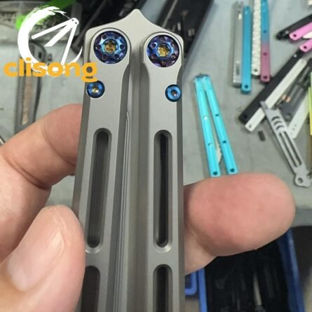 NEW Yuppie Telesto Titanium Balisong - Image 13