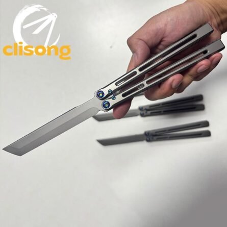 NEW Yuppie Telesto Titanium Balisong - Image 5
