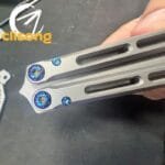 NEW Yuppie Telesto Titanium Balisong - Image 3