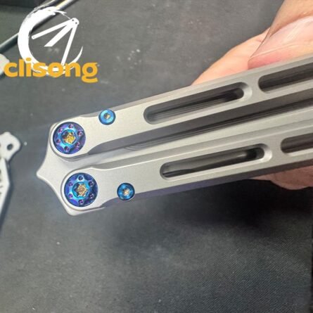 NEW Yuppie Telesto Titanium Balisong - Image 3