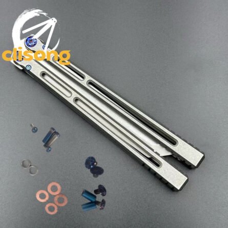 NEW Yuppie Telesto Titanium Balisong