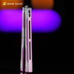 ARMED SHARK Ajax V2 Balisong 7075 Aluminum Handles & Scales - Image 4