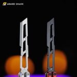 ARMED SHARK Ajax V2 Balisong 7075 Aluminum Handles & Scales - Image 5