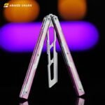 ARMED SHARK Ajax V2 Balisong 7075 Aluminum Handles & Scales - Image 7