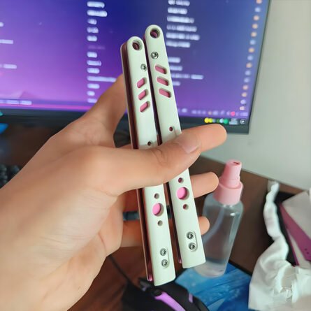 Custom Titanium Balisong Anodization Service - Image 3