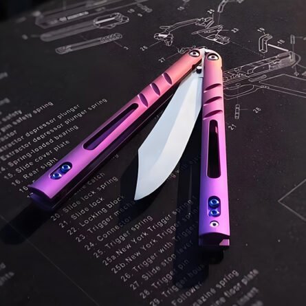 Custom Titanium Balisong Anodization Service - Image 8