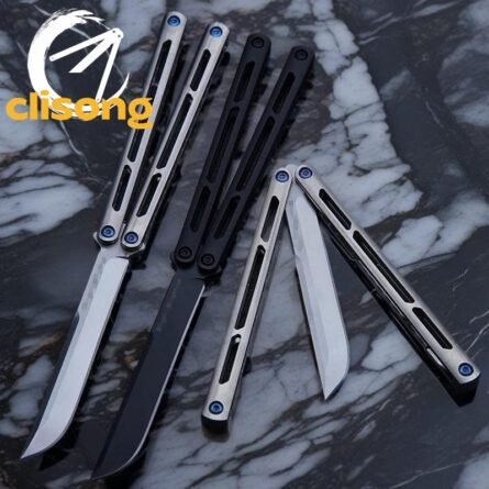 Blue River  Titanium Tsunami V4 Balisong - Image 6