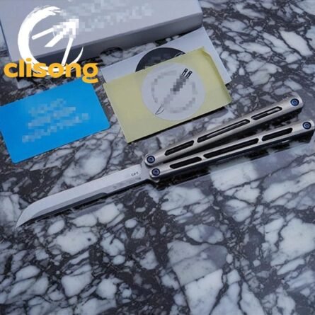 Blue River  Titanium Tsunami V4 Balisong - Image 3