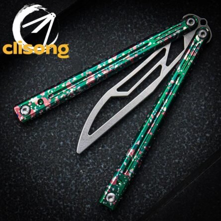 LDY Christmas Limited Edition Orion V1.5 Balisong - Image 4