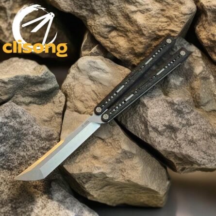 HR H01 Titanium Balisong - Image 3