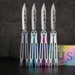 Titus Cygnus Balisong 7075 Aluminum Handle - Image 6