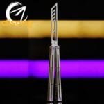 New Armed Shark Titanium Krake Raken (Kraken) V3 Balisong - Image 16