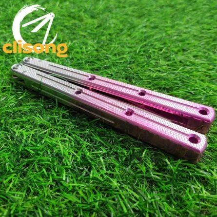 Mirror Blade Version Baliplus Krake Raken (Kraken) V3 Balisong - Image 3