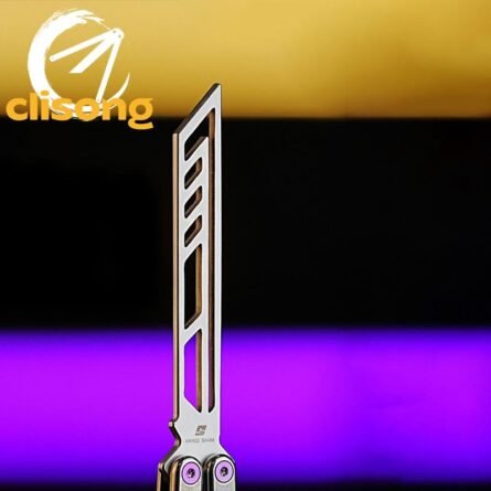 New Armed Shark Titanium Krake Raken (Kraken) V3 Balisong - Image 4