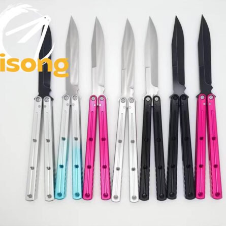 Titus Kraken V3 Balisong 7075 Aluminum False Edge - Image 5