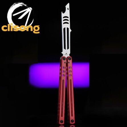 ARMED SHARK Steel Madko Balisong - Image 6