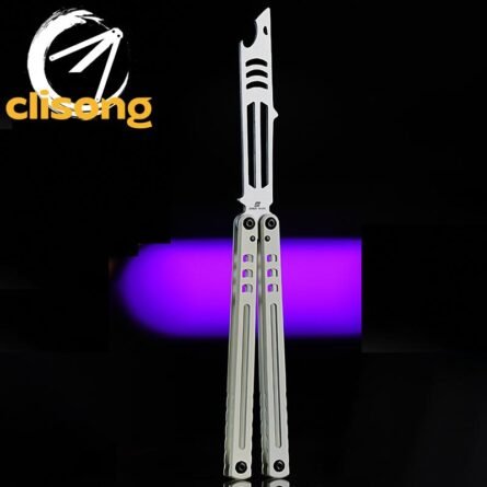 ARMED SHARK Steel Madko Balisong - Image 2