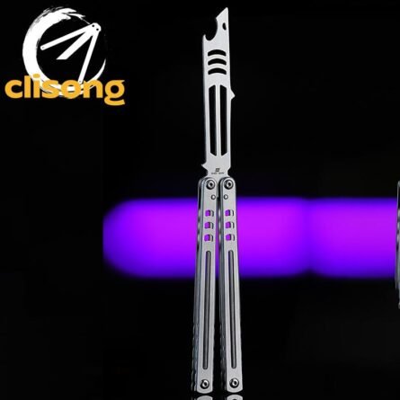 ARMED SHARK Steel Madko Balisong - Image 5