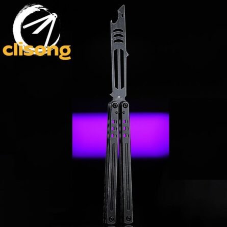 ARMED SHARK Steel Madko Balisong - Image 4