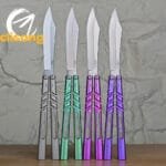 Titus BRS Latchless Titanium Channel Alpha Beast (CHAB) Balisong