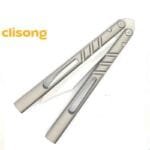 Titus BRS Latchless Titanium Channel Alpha Beast (CHAB) Balisong - Image 16