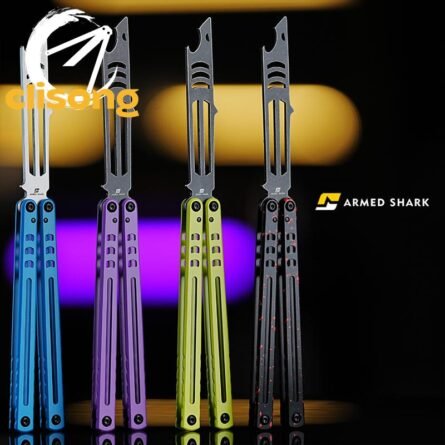 ARMED SHARK Steel Madko Balisong - Image 15