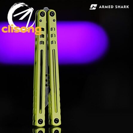 ARMED SHARK Steel Madko Balisong - Image 16