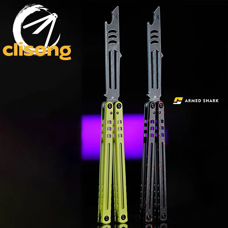 ARMED SHARK Steel Madko Balisong - Image 8