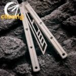 Baliplus Krake Raken (Kraken) V3 Balisong Trainer Glossy Side Slot Version - Image 4