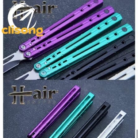 H-air Dust Balisong Original Design Aluminum Alloy Handle - Image 3