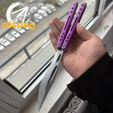 H-air Dust Balisong Original Design Aluminum Alloy Handle - Image 5
