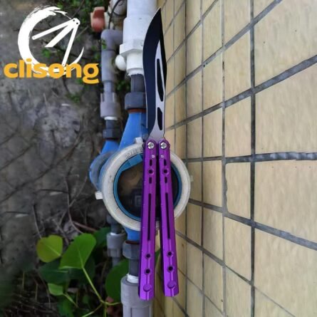 H-air Dust Balisong Original Design Aluminum Alloy Handle - Image 10