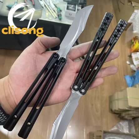 Banshu Aluminum Orca V2 Balisong False Edge - Image 8