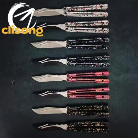 Banshu Aluminum Orca V2 Balisong False Edge - Image 3