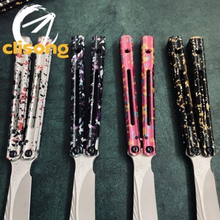 Banshu Aluminum Orca V2 Balisong False Edge - Image 7