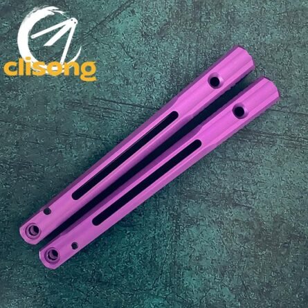 Banshu Aluminum Orca V2 Balisong False Edge - Image 11