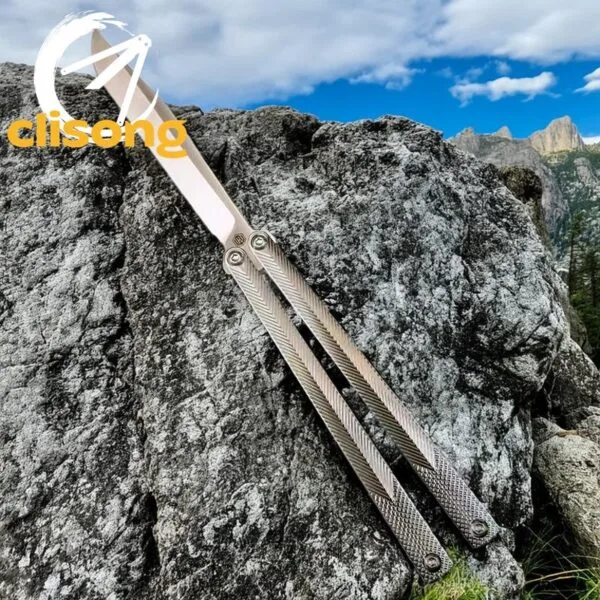 Baliplus Serif Balisong Clone Titanium