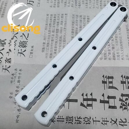 Cold blade Krake Raken (Kraken) V3 Balisong – Stepped, Glazed & Brushed Blade | 7075 Aluminum Handles with Ceramic Coating - Image 10