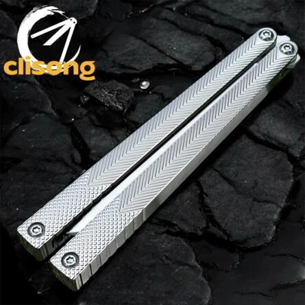 Baliplus Serif Balisong Clone Titanium - Image 2